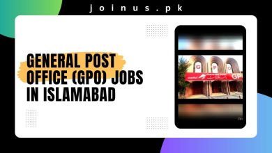 Photo of General Post Office (GPO) Jobs in Islamabad 2024 – Apply Now