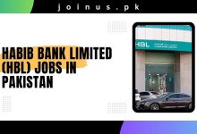 Photo of Habib Bank Limited (HBL) Jobs in Pakistan – Apply Now