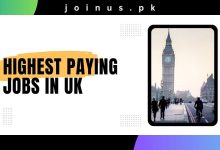 Photo of Highest Paying Jobs in UK 2025 – Visit Now