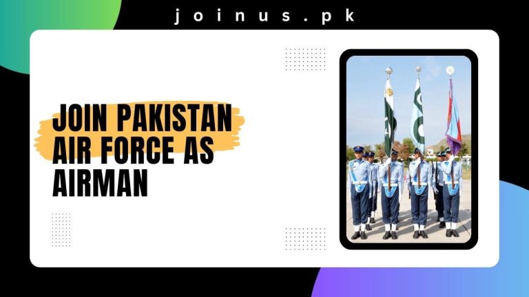 Join Pakistan Air Force As Airman 2024 Apply Here   Join Pakistan Air Force As Airman 768x432 