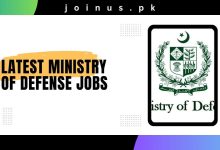 Photo of Latest Ministry of Defense Jobs 2025 – Apply Now