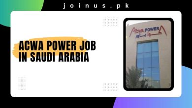 Photo of ACWA Power Job in Saudi Arabia 2024 – Apply Now