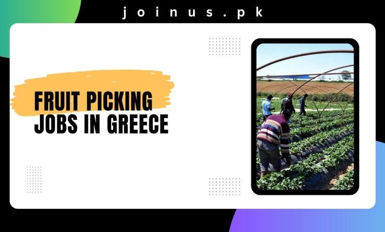 Fruit Picking Jobs in Greece