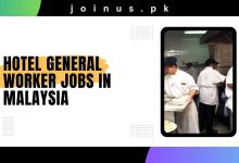 Photo of Hotel General Worker Jobs in Malaysia 2024 – Visa Sponsorship