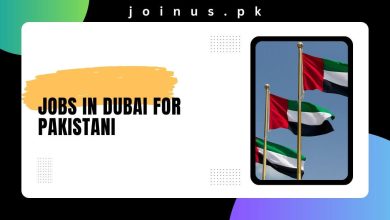 Photo of Jobs In Dubai For Pakistani 2024 – Apply Now