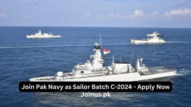 Photo of Join Pak Navy as Sailor Batch C-2024 – Apply Now