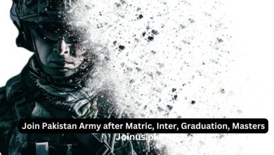 Photo of Join Pakistan Army after Matric, Inter, Graduation, Masters