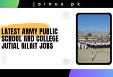 Photo of Latest Army Public School And College Jutial Gilgit Jobs 2024