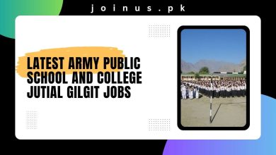 Photo of Latest Army Public School And College Jutial Gilgit Jobs 2024