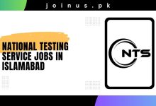 Photo of National Testing Service Jobs in Islamabad 2024 – Apply Now