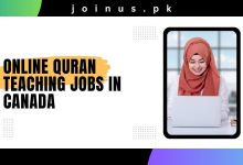 Photo of Online Quran Teaching Jobs in Canada 2024 – Apply Now