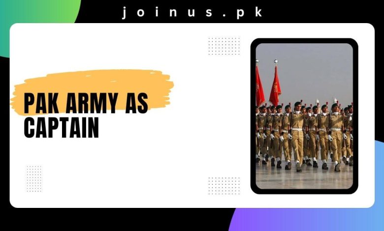 Pak Army As Captain