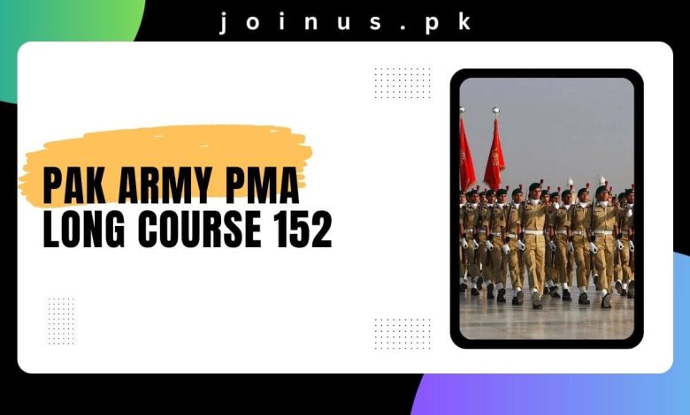 Pak Army PMA Long Course 152