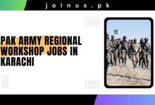 Photo of Pak Army Regional Workshop Jobs in Karachi 2024 – Apply Now