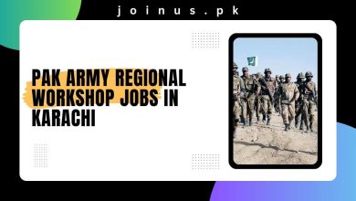 Photo of Pak Army Regional Workshop Jobs in Karachi 2024 – Apply Now