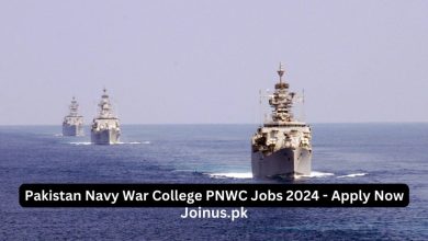 Photo of Pakistan Navy War College PNWC Jobs 2024 – Apply Now