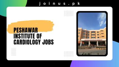 Photo of Peshawar Institute of Cardiology Jobs 2024 – Apply Now