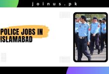Photo of Police Jobs in Islamabad 2024 – Apply Now