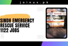 Photo of Sindh Emergency Rescue Service 1122 Jobs 2024 – Apply Now