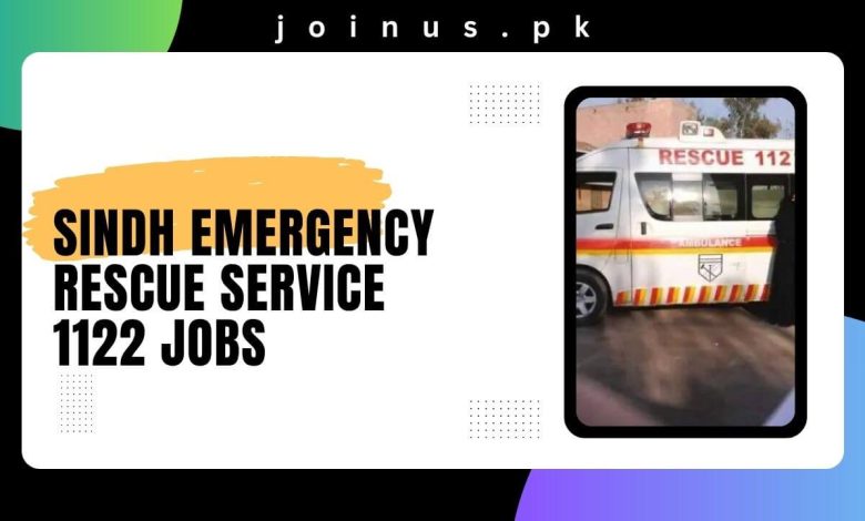 Sindh Emergency Rescue Service 1122 Jobs