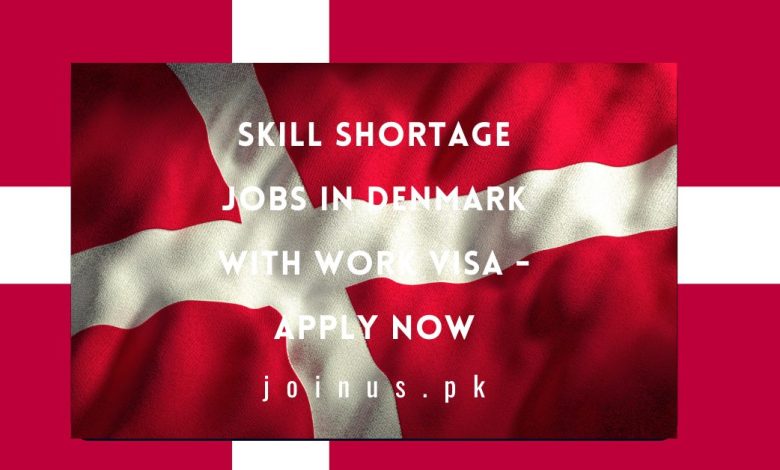 Skill Shortage Jobs in Denmark With Work VISA - Apply Now
