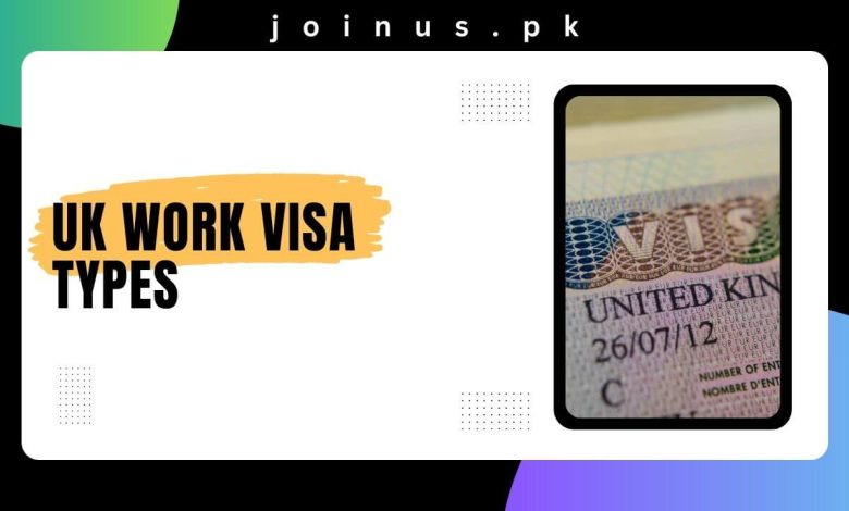 UK Work Visa Types
