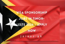 Photo of Visa Sponsorship Jobs in Timor-Leste 2024 – Apply Now