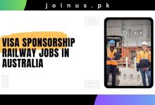 Photo of Visa Sponsorship Railway Jobs in Australia 2025 – Apply Now