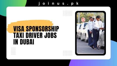 Photo of Visa Sponsorship Taxi Driver Jobs in Dubai 2024 – Apply Now