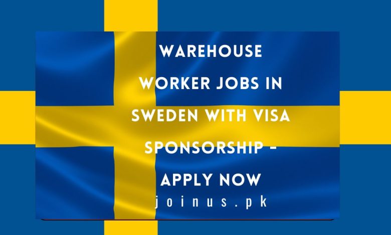 Warehouse Worker Jobs in Sweden with Visa Sponsorship - Apply Now
