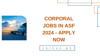 Photo of Corporal Jobs in ASF 2024 – Apply Now