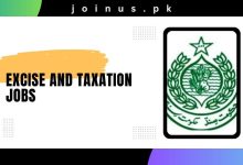 Photo of Excise and Taxation Jobs 2025 – Apply Now