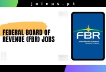 Photo of Federal Board of Revenue (FBR) Jobs 2024 – Apply Now