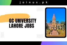 Photo of GC University Lahore Jobs 2024 – Apply Now