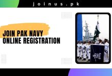 Photo of Join Pak Navy Online Registration 2024