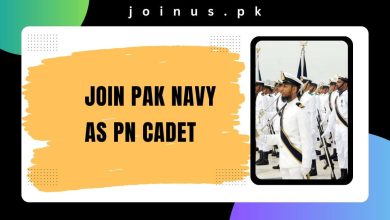 Photo of Join Pak Navy as PN Cadet 2024-B – Permanent Commission