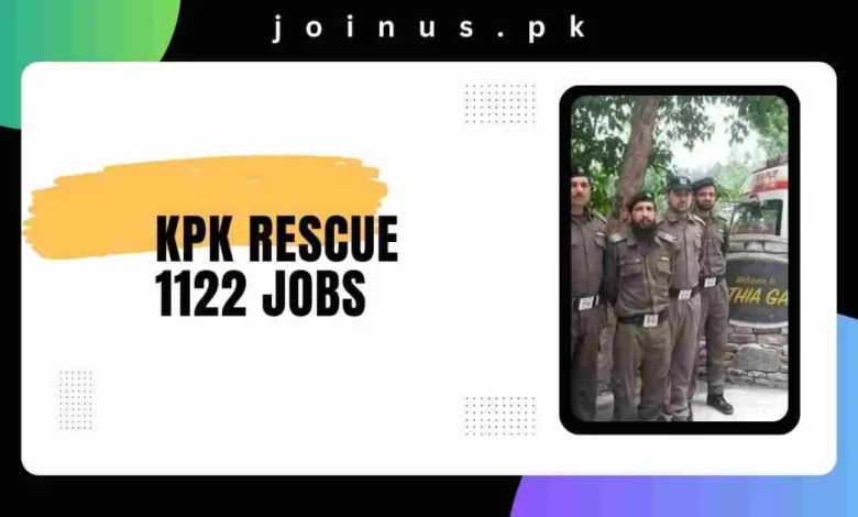 KPK Rescue 1122 Jobs