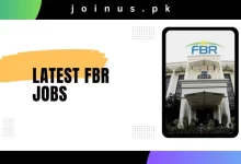 Photo of Latest FBR Jobs 2024 – Apply Now