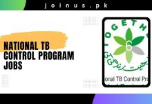 Photo of National TB Control Program Jobs – Online Apply