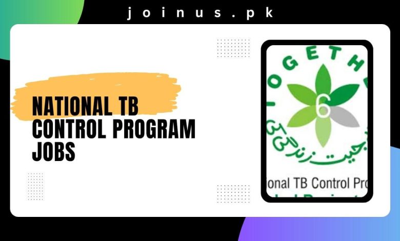 National TB Control Program Jobs