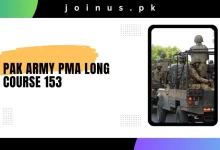 Photo of Pak Army PMA Long Course 153 2024 – Apply Now