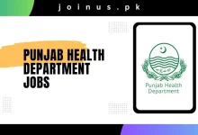 Photo of Punjab Health Department Jobs 2024 – Apply Now