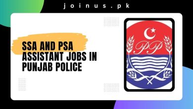 Photo of SSA and PSA Assistant Jobs in Punjab Police 2024 – Apply Now