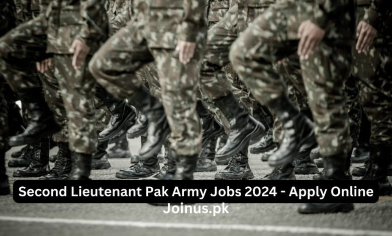 Second Lieutenant Pak Army Jobs 2024 - Apply Online