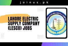 Photo of Lahore Electric Supply Company (LESCO) Jobs 2024 – Apply Now