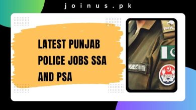 Photo of Latest Punjab Police Jobs SSA and PSA 2024 – Apply Now