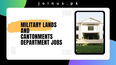 Photo of Military Lands and Cantonments Department Jobs 2025