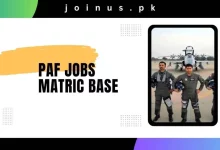 Photo of PAF Jobs Matric Base 2024 – Apply Now