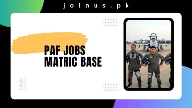 Photo of PAF Jobs Matric Base 2024 – Apply Now