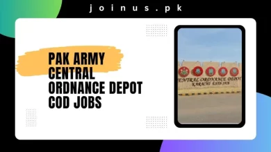 Photo of Pak Army Central Ordnance Depot COD Jobs 2024 – Apply Now